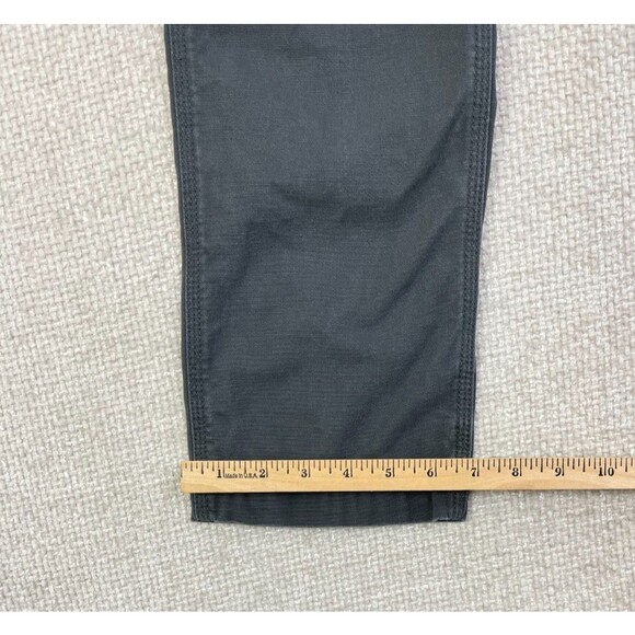 Carhartt Rugged Flex Slim Fit Pants Canvas Tapered Men's 30x31 Gray 102821 - Picture 11 of 11